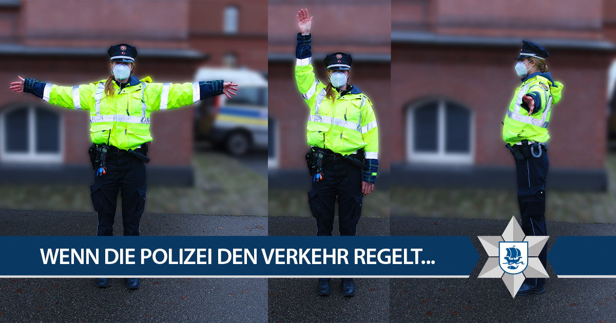 Brust, Rücken und Hosennaht Wenn die Polizei den Verkehr regelt Ortspolizeibehörde Bremerhaven